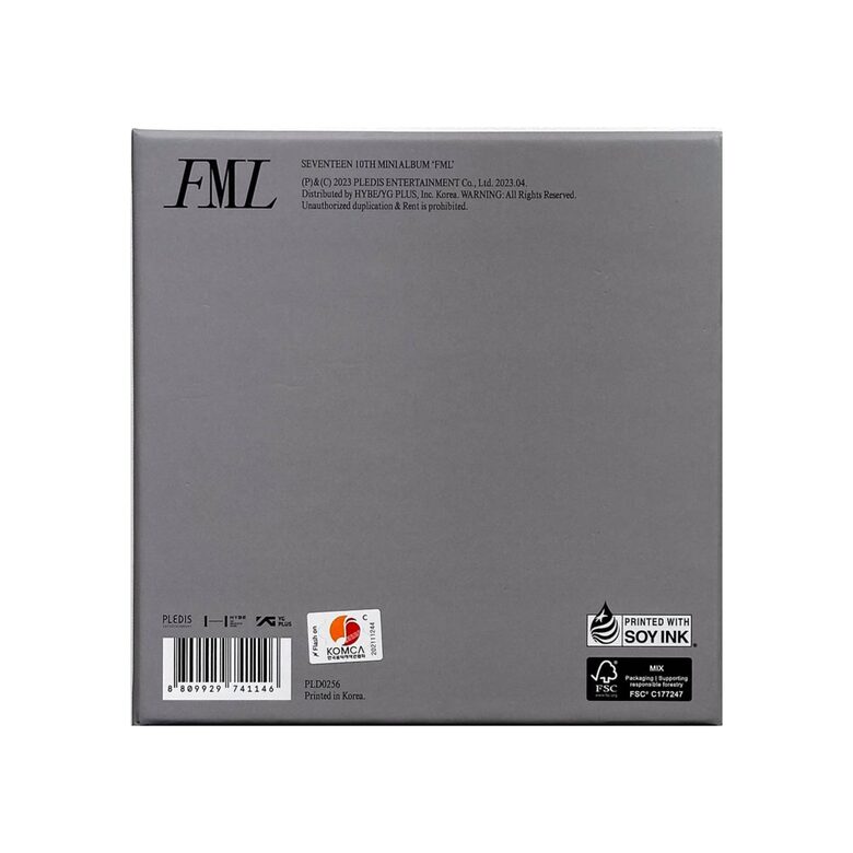 USED | SEVENTEEN [FML] / Fallen, Misfit, Lost Ver.